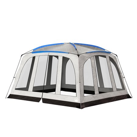 WAKEMAN Screened-In Outdoor Canopy Tent, 14 x 12 Pop Up Shelter with UV Protection by Outdoors 75-CMP1103